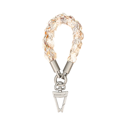 超美毛绒编织钥匙手机链高级感女