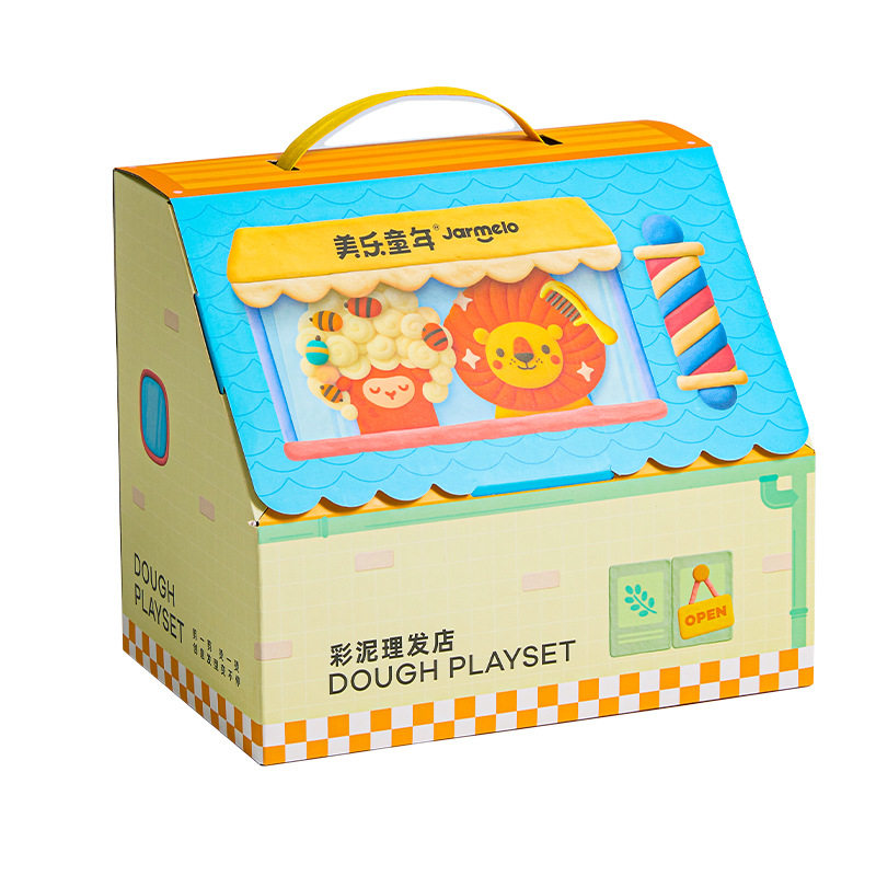 彩泥理发店-理发!我才不怕