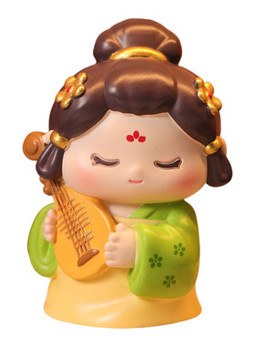 西安文创纪念品侍女摆件