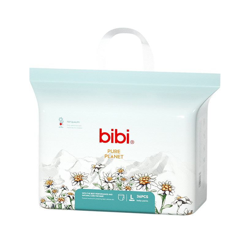 bibi雪绒花护臀纸尿裤敏感肌亲肤