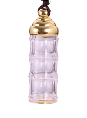 亚克力竹节防水空心瓶吊坠