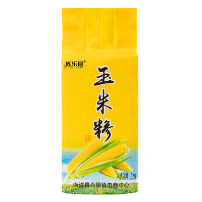 栎乐园玉米糁细碎真空袋装玉米碎
