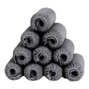 一次性鞋套无纺布pe家用鞋防水防滑机房胶套室内加厚防雨耐磨特厚