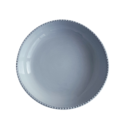 ADV黑陶土灰白平替陶瓷高级盘子