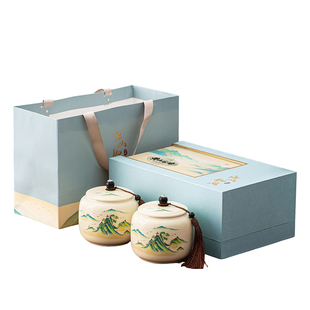 2026新款黄山毛峰茶叶包装盒空礼盒高级感通用绿茶礼盒空盒子批发