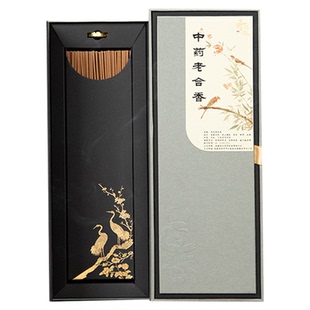 伶人醉鹅梨账中香中药老合香老山檀香沉香梦里桃花清水谣线香礼盒