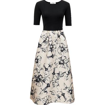 VeroModa连衣裙针织五分袖百搭