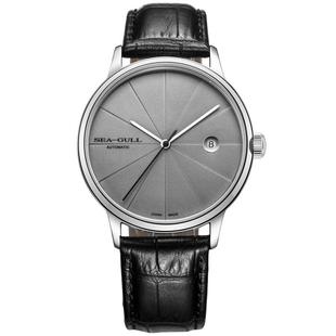 海鸥表男个性彭罗斯设计皮带自动机械表男表艺术家系列6015