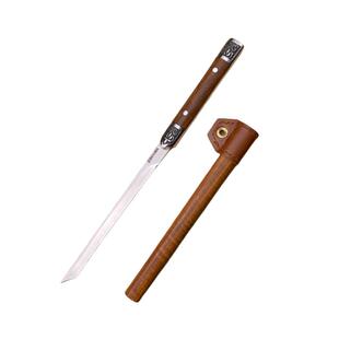 便携户外手把肉小刀高硬度水果刀锋利小直刀手工礼品茶刀吃肉刀具