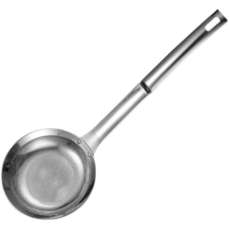 304不锈钢漏勺过滤网勺家用捞面饺子网筛小厨房油炸大号火锅笊篱