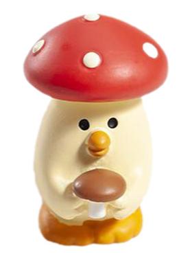 蘑菇小鸟生日礼物装饰品治愈系