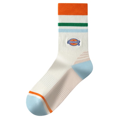 Dickies长筒防臭刺绣户外运动袜