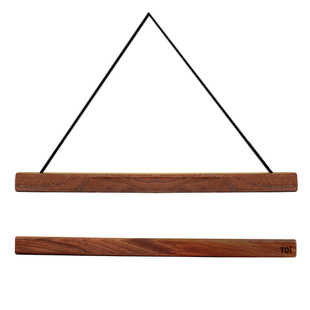 TOI图益拼图框1000片挂轴卷轴装裱挂墙实木画框定制裱框架相框