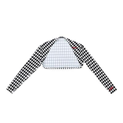 VIVICYCLE&POM PECHE联名2025春夏新品女款天鹅臂开衫运动风上衣