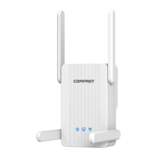 COMFAST WiFi信号扩大器增强放大接收穿墙家用wifi6双频AX2700千兆5G中继器无线网络路由扩展桥接CF-XR187