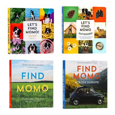 寻找莫莫英文原版绘本