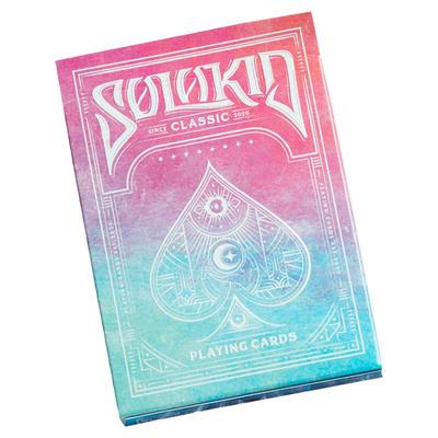 汇奇花切扑克牌彩虹牌