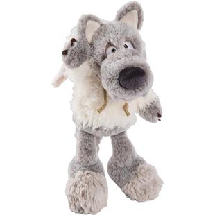 德国NICI小羊披着羊皮的狼公仔乌尔维毛绒玩具睡觉可爱婴儿布娃娃