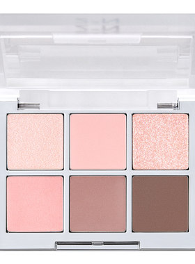 2aN六色眼影盘细腻不飞粉新手盘