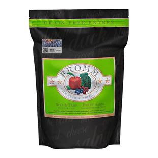 【自营】FROMM福摩无谷三文鱼鸡鸭蔬菜配方猫粮10磅 调理肠胃