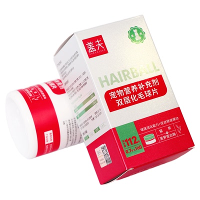 盖夫猫咪化毛片草本温和排毛化毛