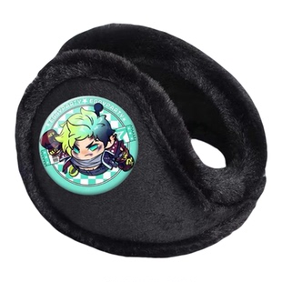 蛋仔逃出惊魂夜保暖耳罩捂子加绒护耳包卡通冬天加厚防冻冬季耳套