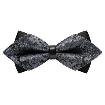 IFSONG高端商务衬衫领结婚礼男