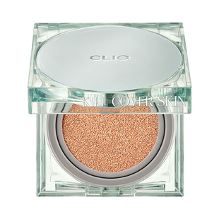 【自营】Clio珂莱欧亲肤定妆气垫15g*2轻薄遮瑕修正肤色长持妆
