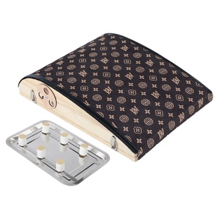 新型加大实木制艾灸盒随身灸家用背部腰腹部神器腰枕艾炙器具大全