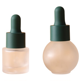 滴管精油瓶分装瓶小滴瓶精华液化妆品透明空瓶磨砂玻璃便携药瓶子