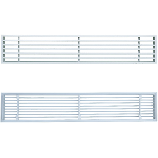 铝合金中央空调出风口零度线型风口排风装饰百叶格栅新风系统定制