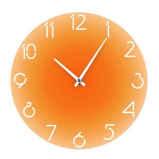 酷磁简约北欧挂钟磁吸免钉冰箱贴静音时钟客厅时尚教室家用