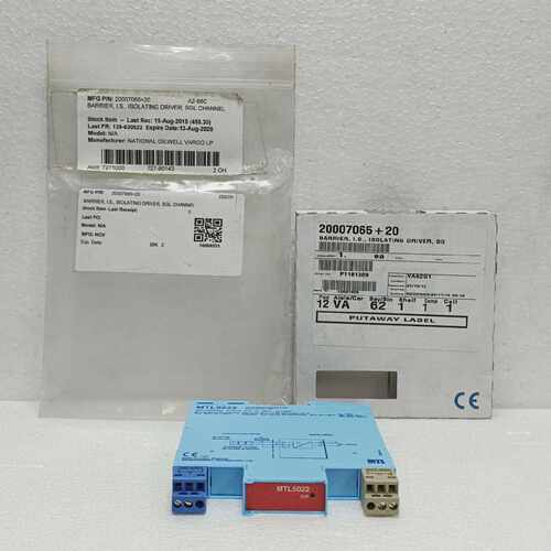 MTL 5022 Loop-Powered Solenoid Alarm Driver Intrinsic Safety