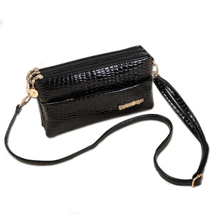 中年妈妈包包女士手提包中老年人手机零钱小包包多层拉链斜挎小包