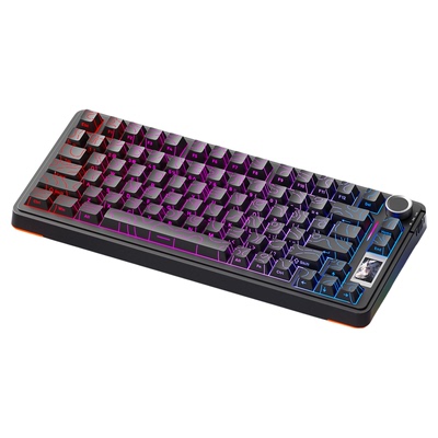 狼蛛S75pro无线客制化机械键盘三模2.G游戏电竞打瓦用等高线侧刻