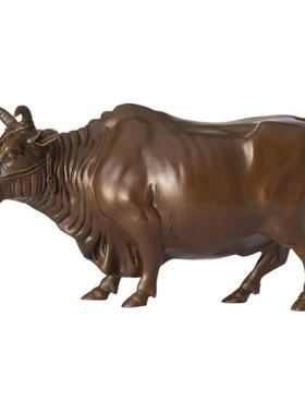 之美牛年五福文创风客厅玄关摆件