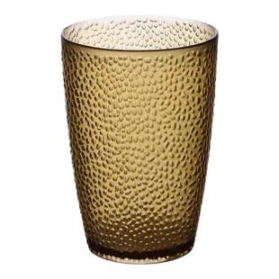 亚克力杯子彩色家用喝水杯套装防摔餐厅透明饮料茶杯塑料杯耐高温