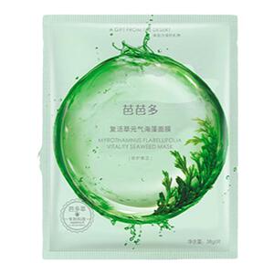 芭芭多复活草元气海藻面膜38g/片