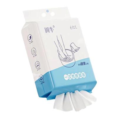 悬挂式一次性擦脚布擦脚巾干湿两用加大加厚懒人抹布擦脚纸