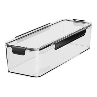 面条收纳盒食品级长方形装意面挂面收纳桶冰箱厨房防潮杂粮密封罐