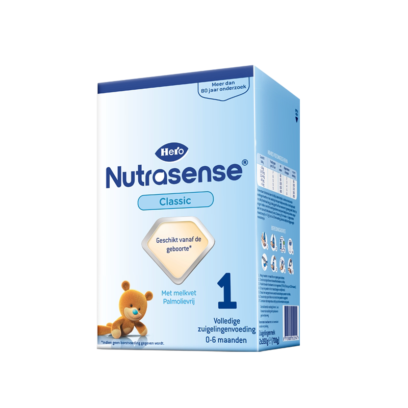HeroBaby荷兰进口DHA婴儿配方奶粉1段700g