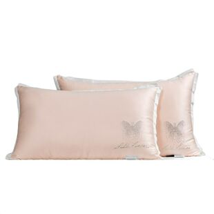 枕头枕芯低护颈助睡眠护颈椎酒店专用成人家用薄蚕丝柔软舒适