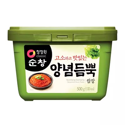 韩国清净园顺昌500g盒装蒜蓉酱