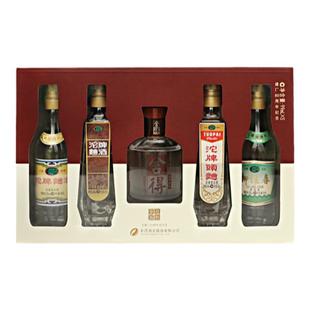 【顺丰】沱牌舍得岁月历程99ml*5瓶迷你小酒版礼盒装浓香型白酒