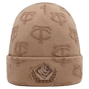 NewEra纽亦华秋冬保暖MLB系列NY老花潮流翻帽针织线帽子13489695