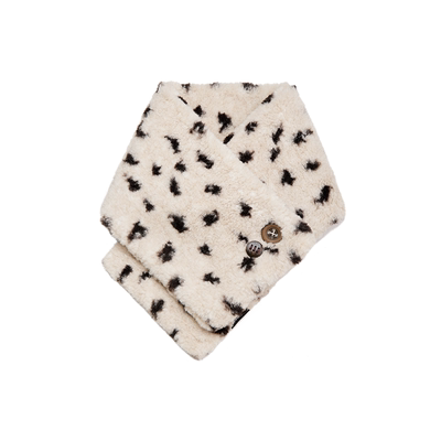 wishmore冬季波点保暖护颈围脖