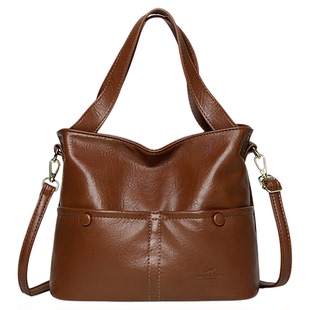 正品一包三背软皮包女士秋冬2025新款包包通勤大容量单肩托特包女