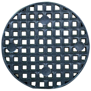 多肉植物花盆底孔垫网塑料圆形黑色网格垫片透气网垫防漏土防虫网