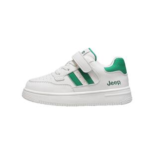 jeep男童板鞋春款休闲小白鞋2025新款春季儿童运动鞋轻便儿童鞋子