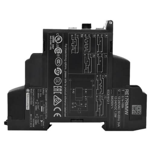 进口施耐德RE11时间继电器RE17一RAMU RCMU RMMW LAMW RLMU导轨式